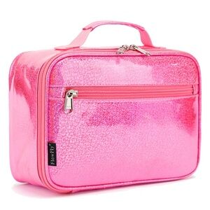 Pink Insulated Lunch Bag